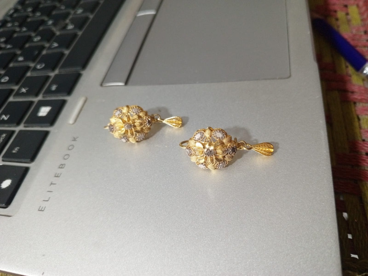 RP gold plated earrings