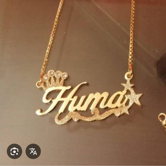 Gold plated Customize Name Locket