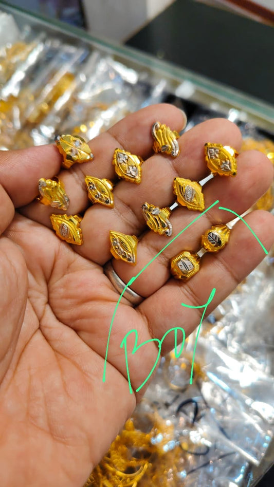 Gold-Plated Baby Rings for Boys & Girls from Beejays Jewellery