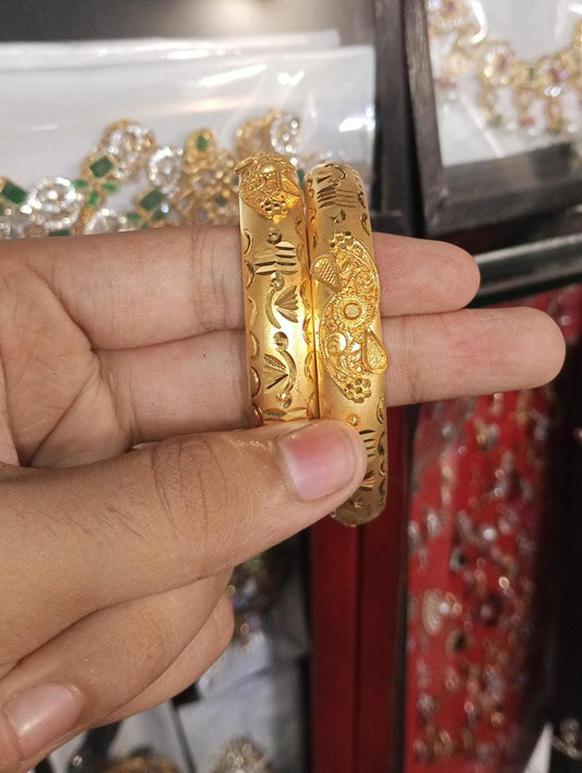 Sona Polish Gold-Plated Tyre Kera – Size 2.8 from Beejays Jewellery
