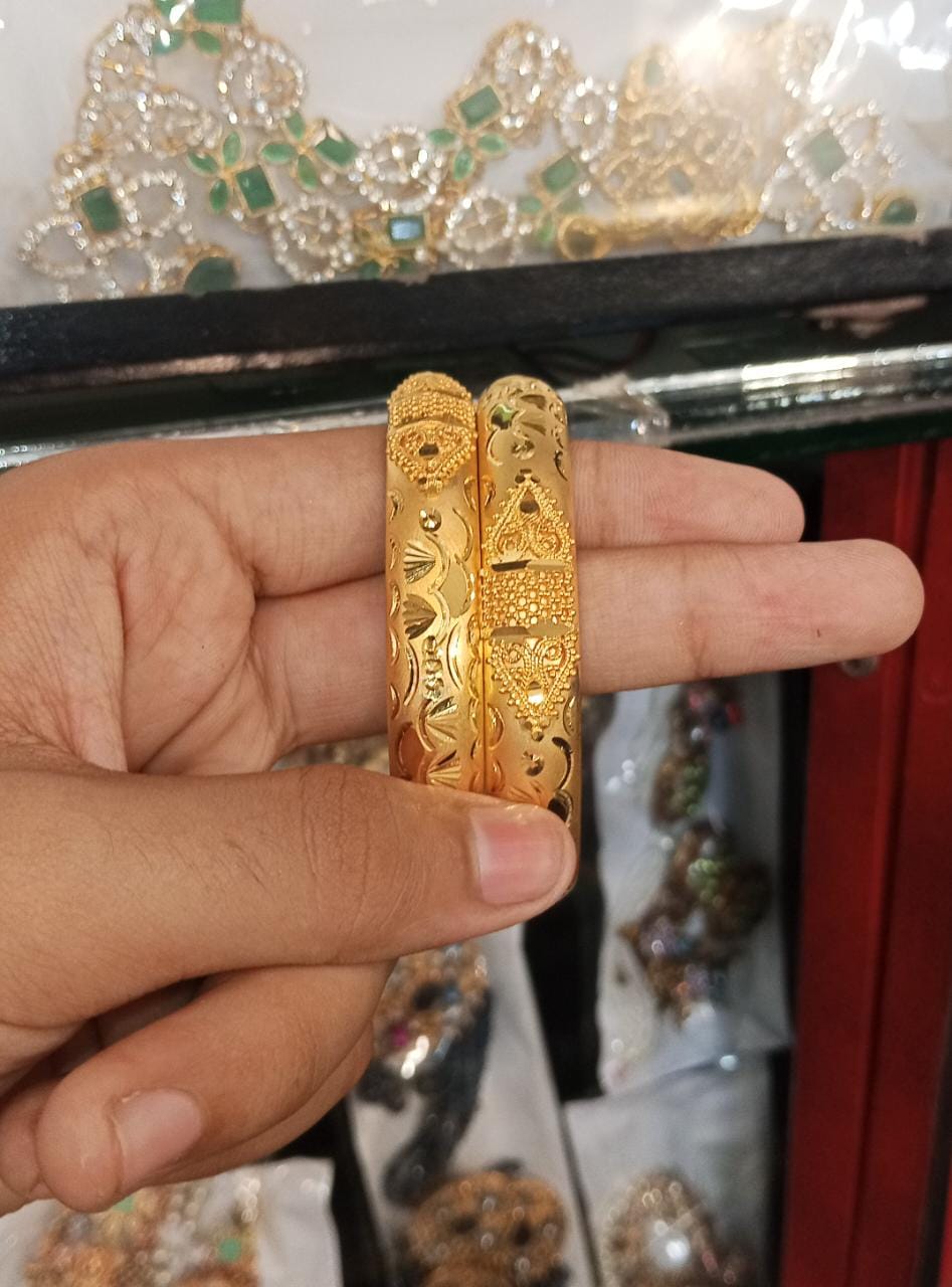 Sona Polish Gold-Plated Tyre Kera – Size 2.8 from Beejays Jewellery