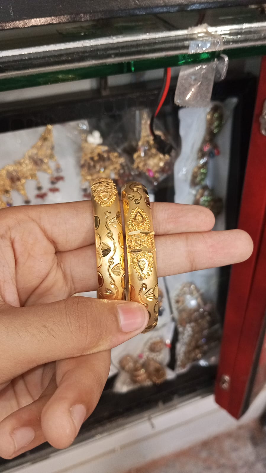 Sona Polish Gold-Plated Tyre Kera – Size 2.8 from Beejays Jewellery