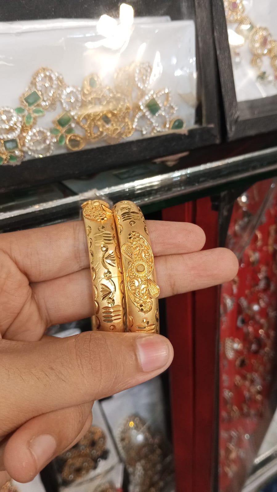 Sona Polish Gold-Plated Tyre Kera – Size 2.8 from Beejays Jewellery
