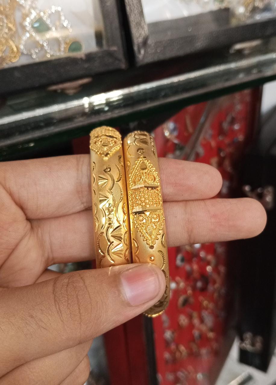 Sona Polish Gold-Plated Tyre Kera – Size 2.8 from Beejays Jewellery