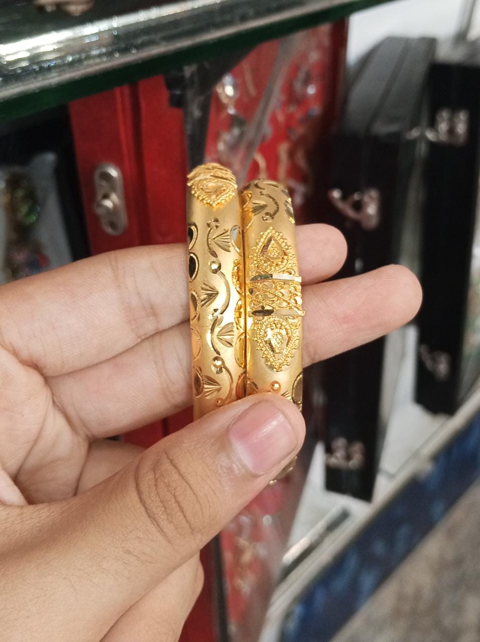 Sona Polish Gold-Plated Tyre Kera – Size 2.8 from Beejays Jewellery