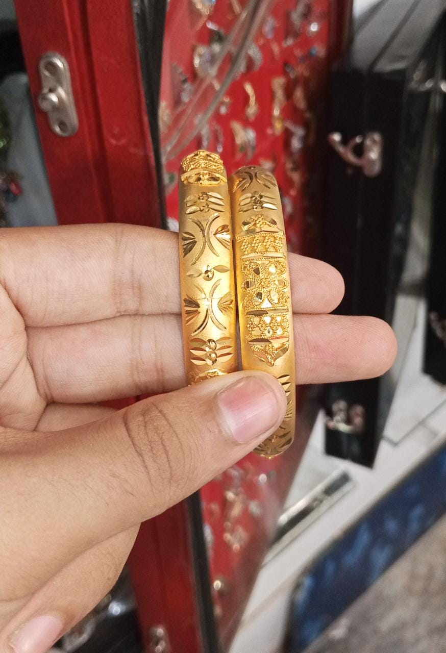 Sona Polish Gold-Plated Tyre Kera – Size 2.8 from Beejays Jewellery