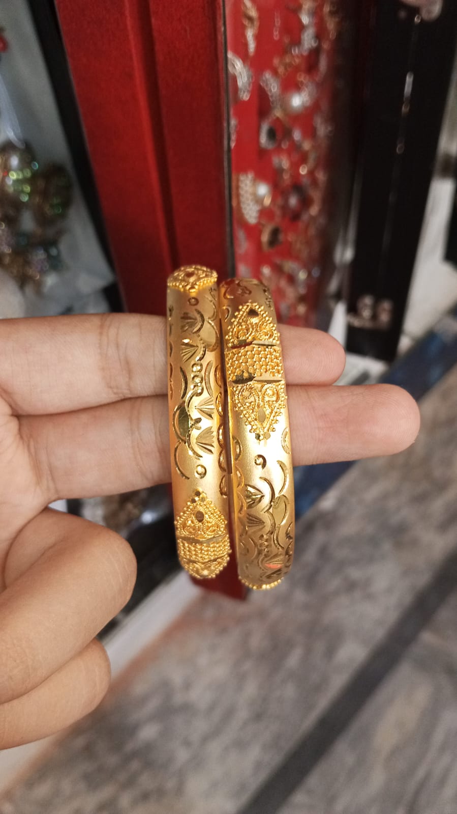 Sona Polish Gold-Plated Tyre Kera – Size 2.8 from Beejays Jewellery