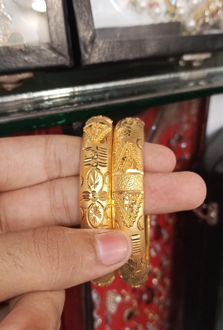 Sona Polish Gold-Plated Tyre Kera – Size 2.8 from Beejays Jewellery