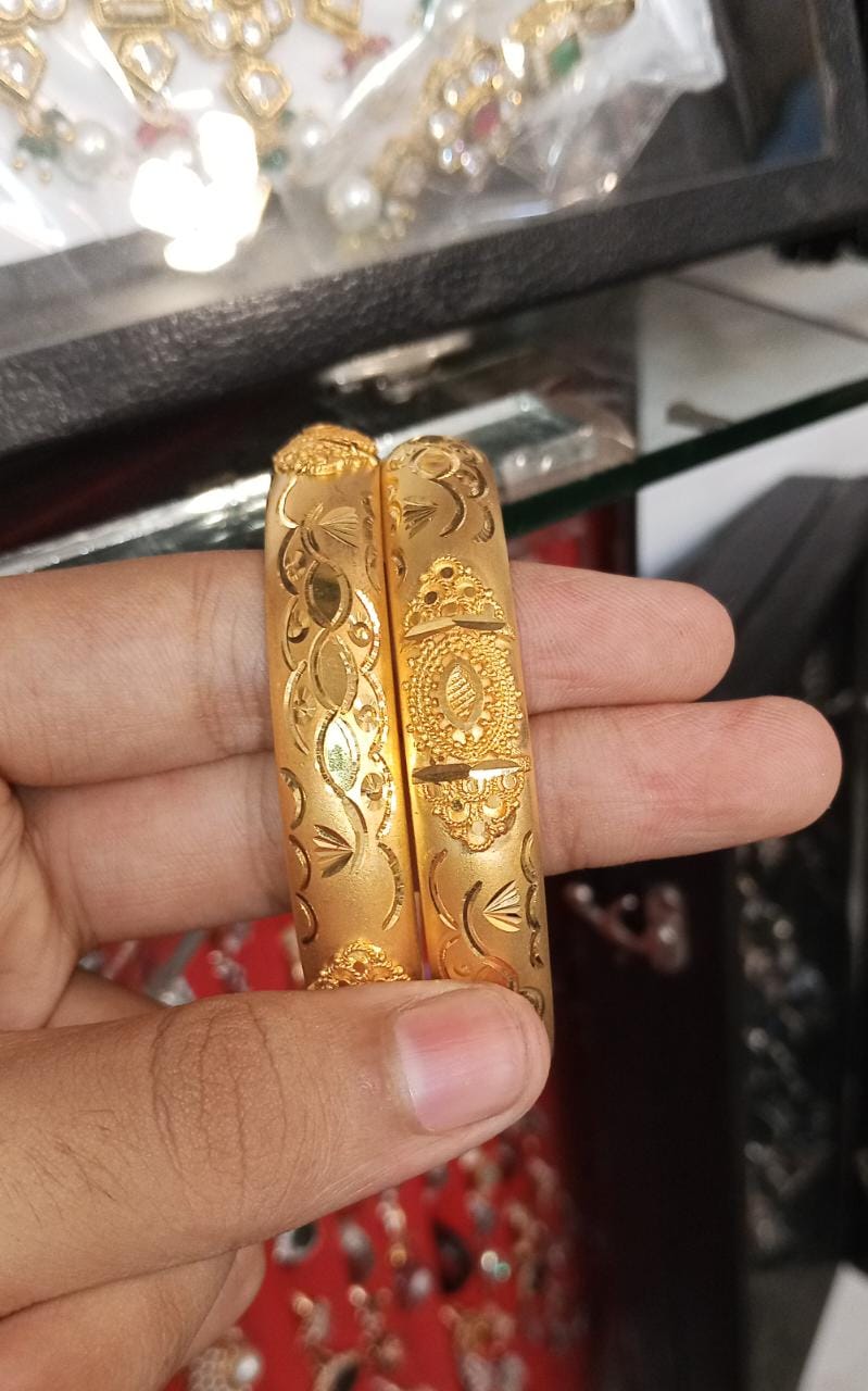 Sona Polish Gold-Plated Tyre Kera – Size 2.8 from Beejays Jewellery