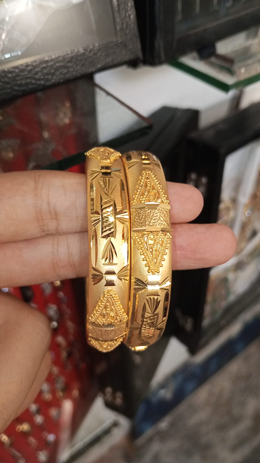 Sona Polish Gold-Plated Tyre Kera – Size 2.6 from Beejays Jewellery