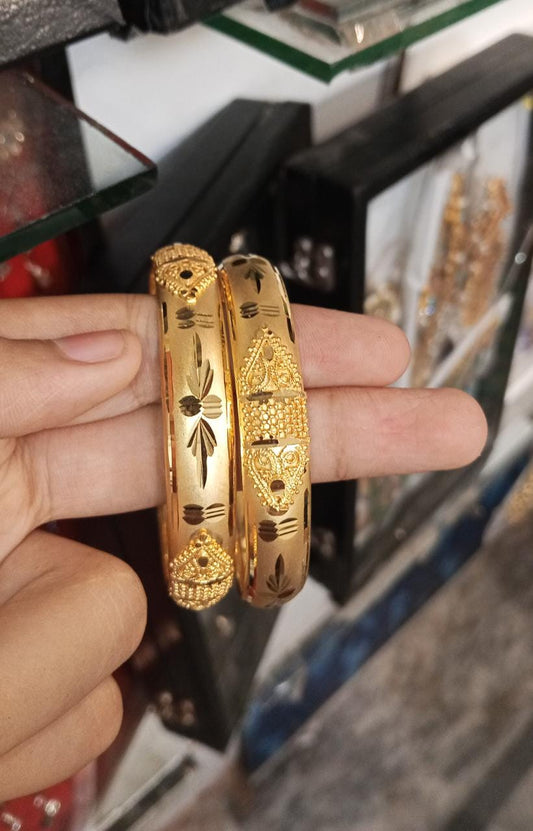 Sona Polish Gold-Plated Tyre Kera – Size 2.6 from Beejays Jewellery