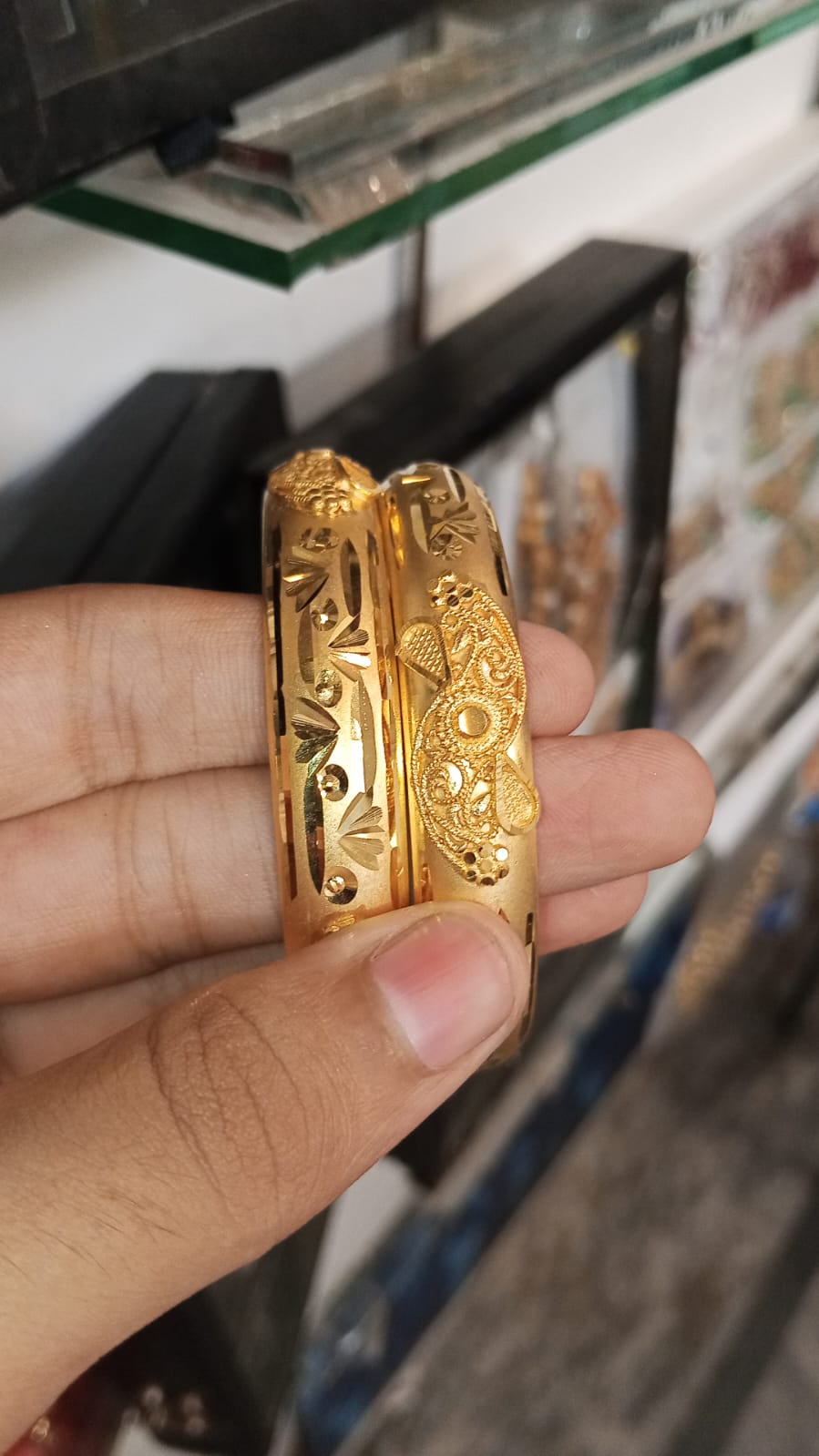 Sona Polish Gold-Plated Tyre Kera – Size 2.6 from Beejays Jewellery