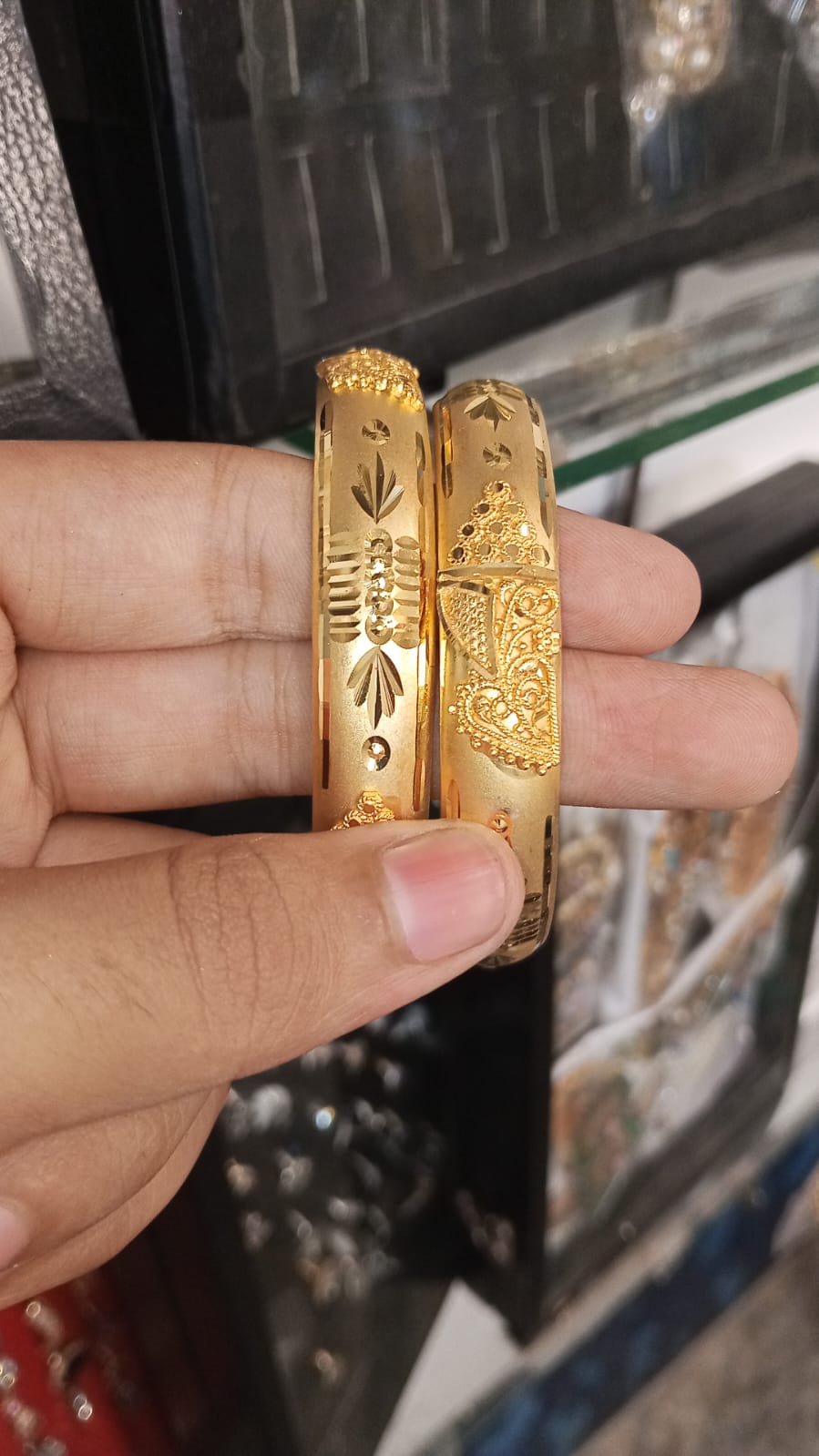 Sona Polish Gold-Plated Tyre Kera – Size 2.6 from Beejays Jewellery