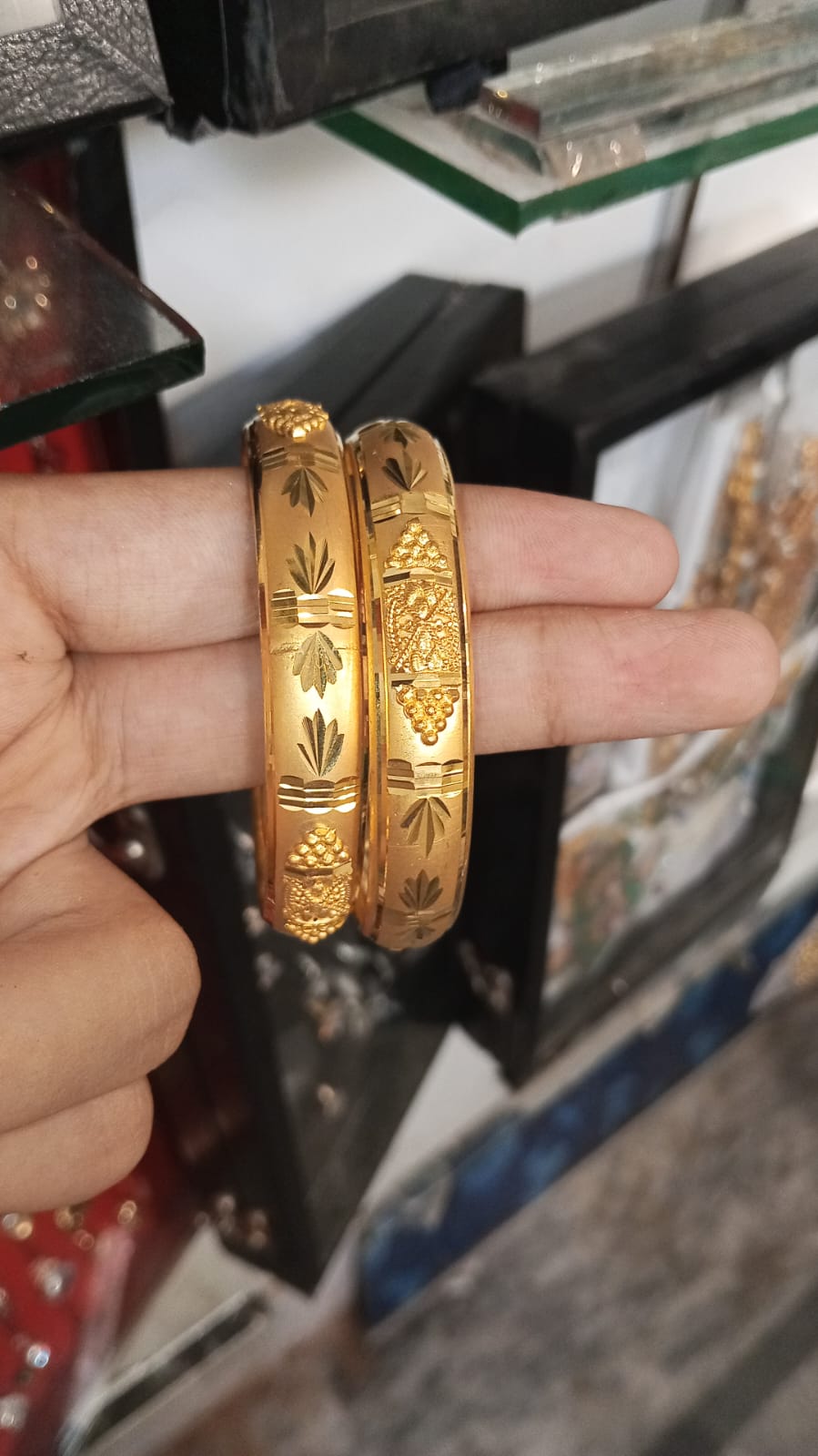 Sona Polish Gold-Plated Tyre Kera – Size 2.6 from Beejays Jewellery