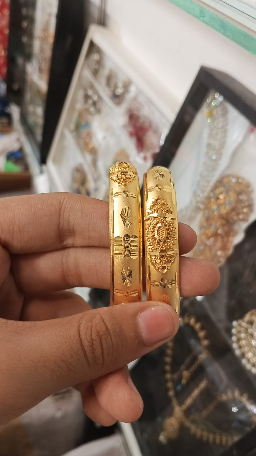 Sona Polish Gold-Plated Tyre Kera – Size 2.6 from Beejays Jewellery