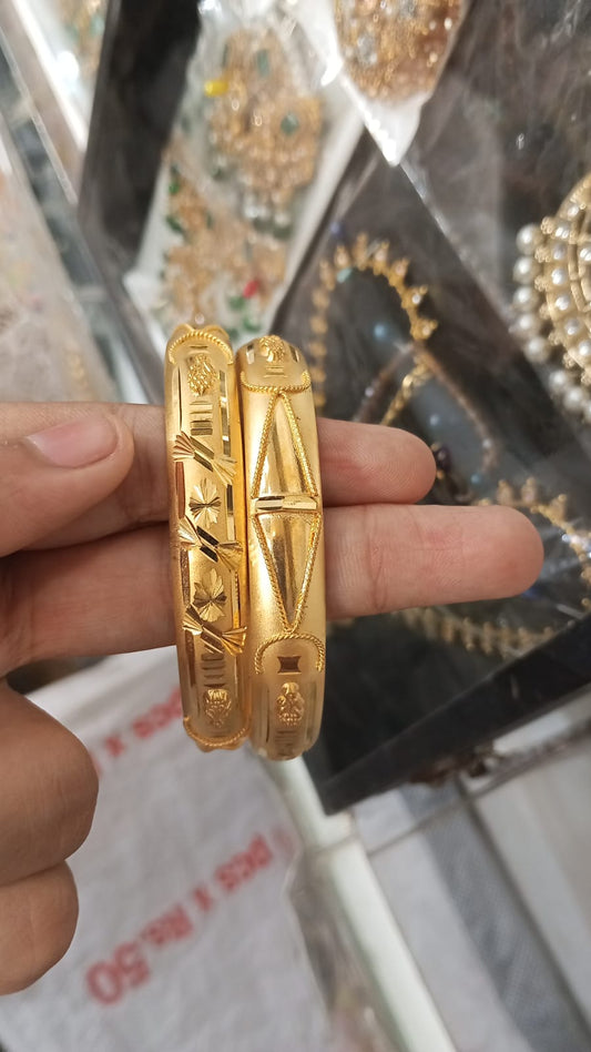 Sona Polish Gold-Plated Tyre Kera – Size 2.10 from Beejays Jewellery