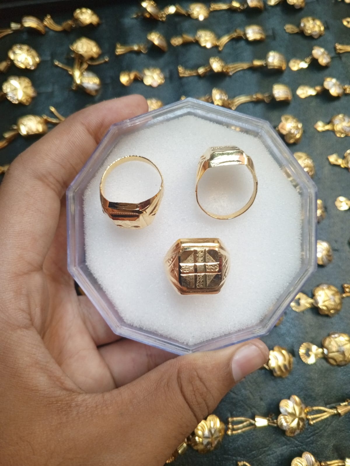 Men's Gold-Plated Rings from Beejays Jewellery