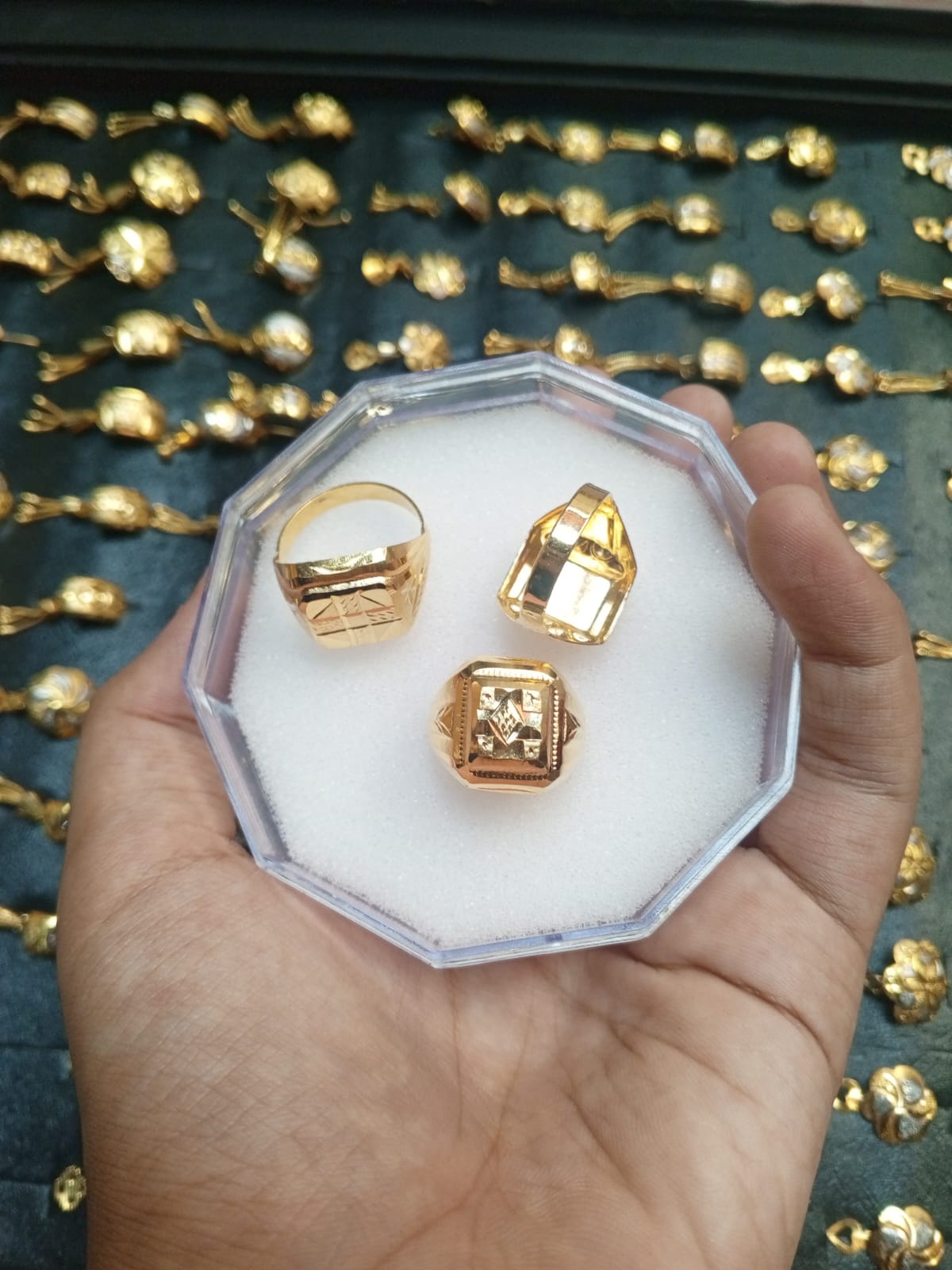 Men's Gold-Plated Rings from Beejays Jewellery