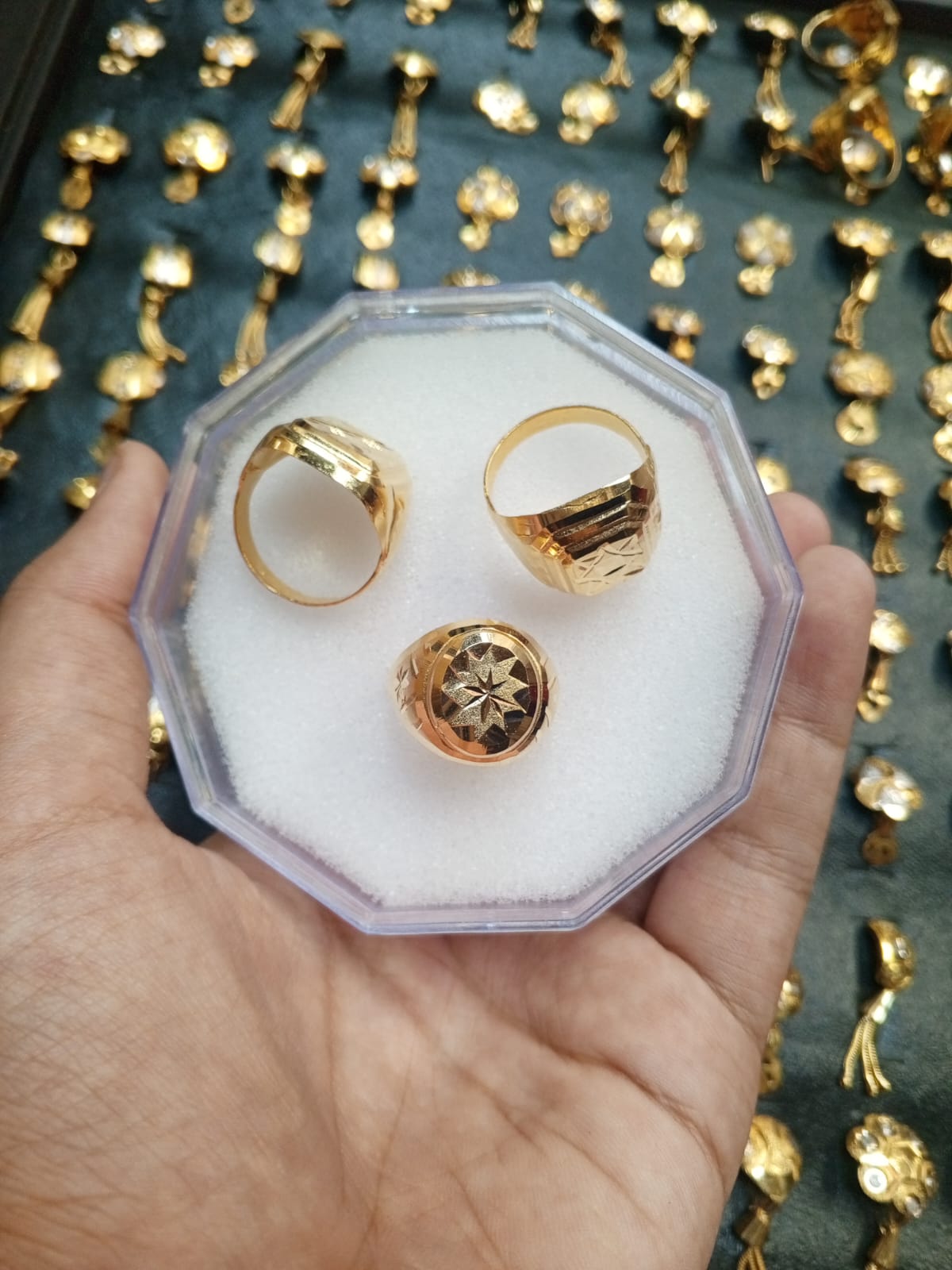 Men's Gold-Plated Rings from Beejays Jewellery
