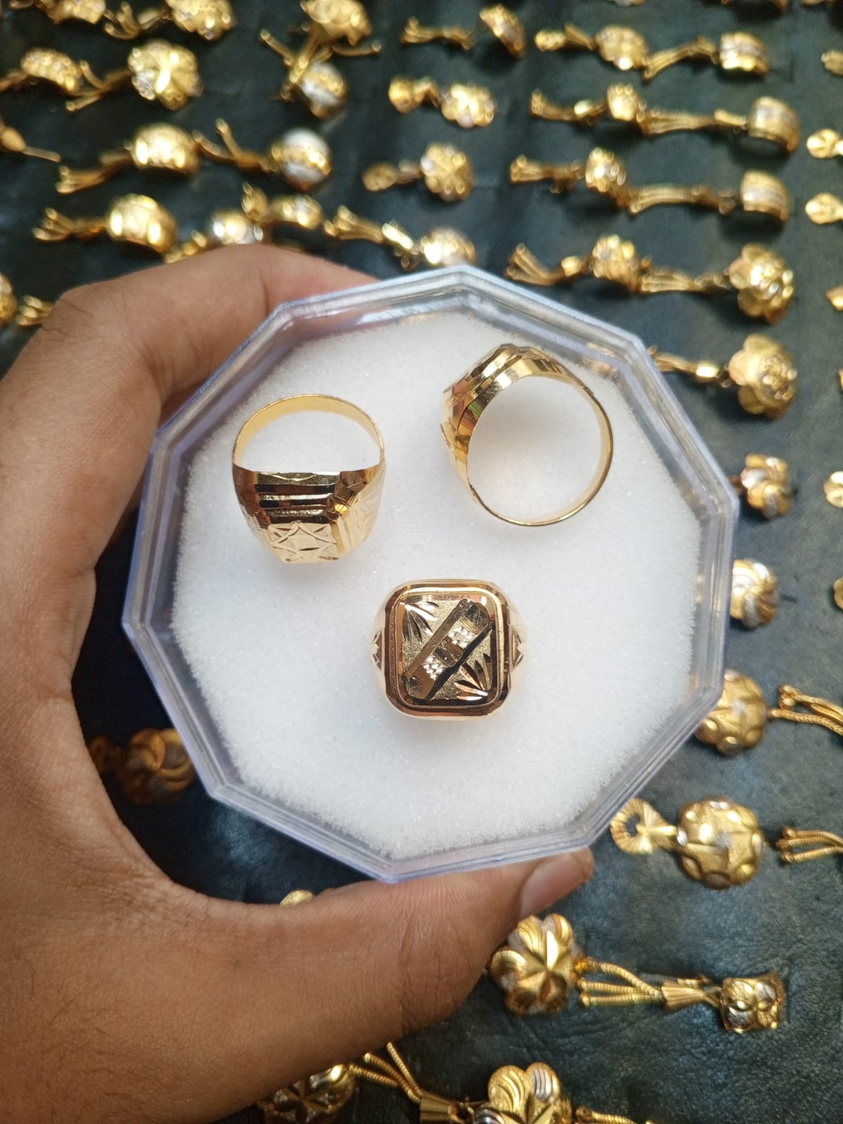 Men's Gold-Plated Rings from Beejays Jewellery