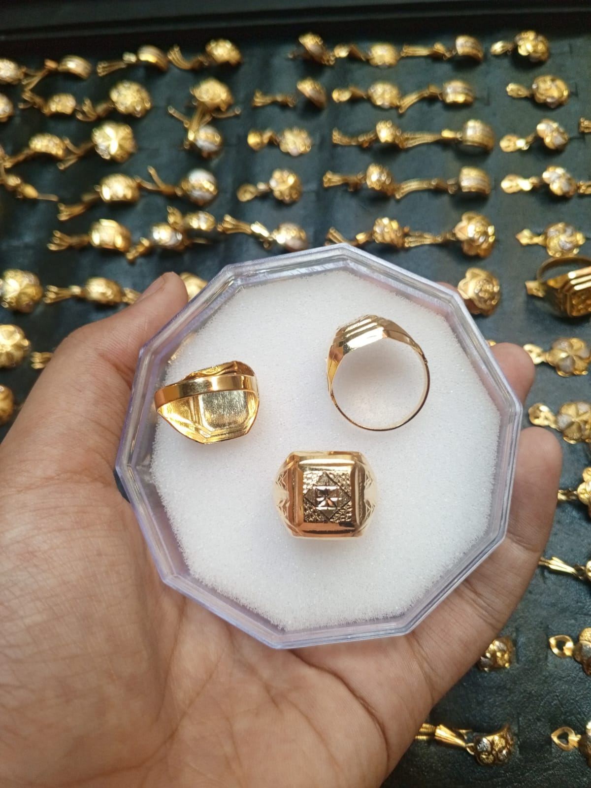 Men's Gold-Plated Rings from Beejays Jewellery