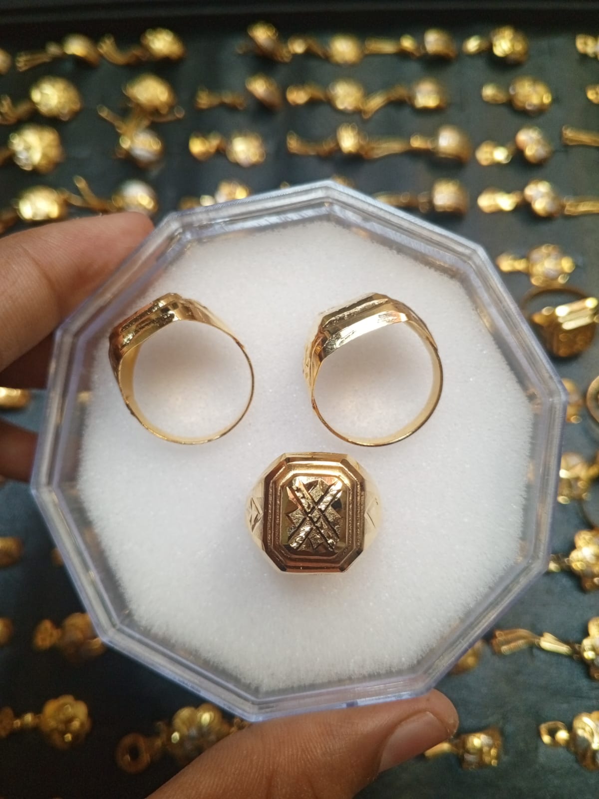 Men's Gold-Plated Rings from Beejays Jewellery