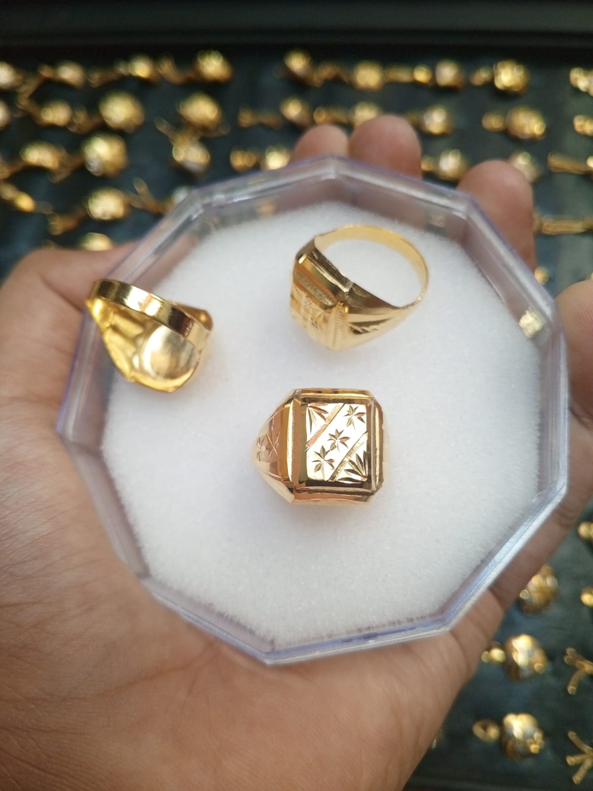 Men's Gold-Plated Rings from Beejays Jewellery