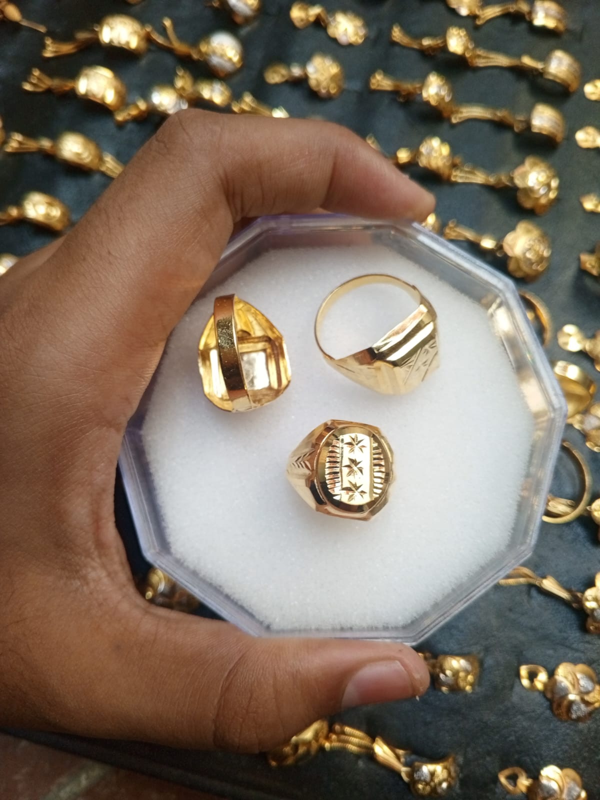 Men's Gold-Plated Rings from Beejays Jewellery