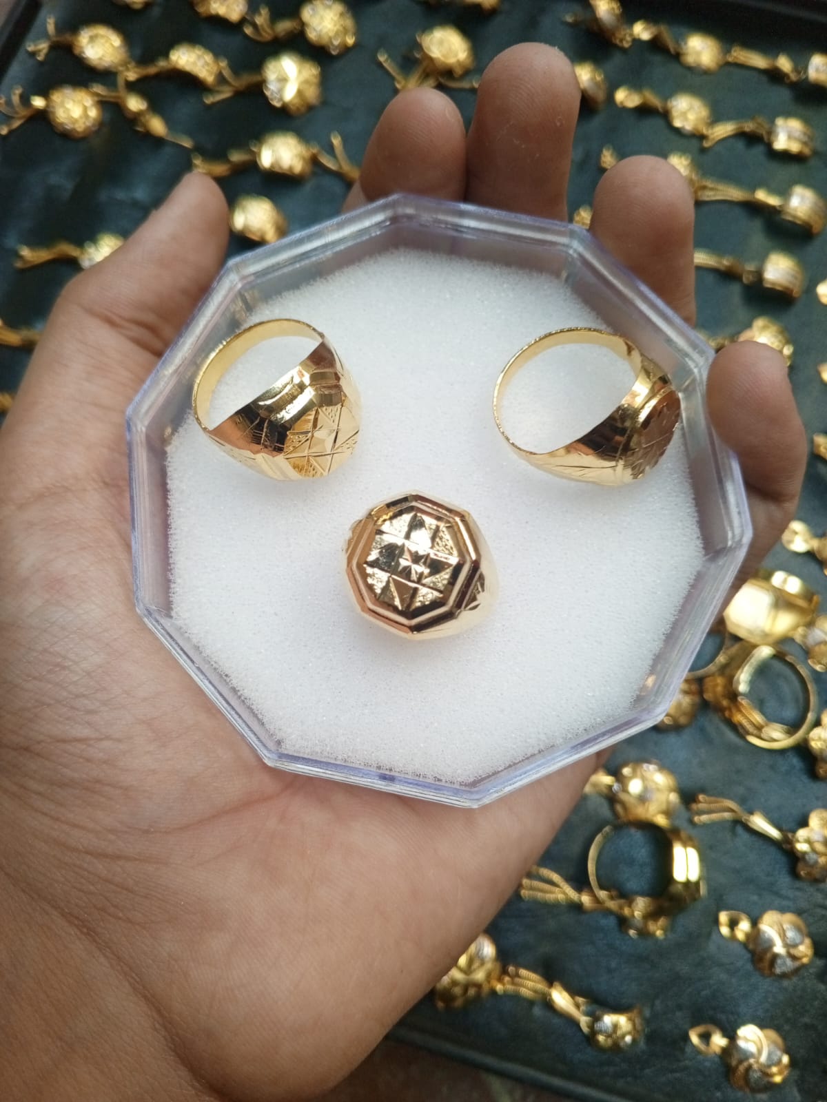 Men's Gold-Plated Rings from Beejays Jewellery