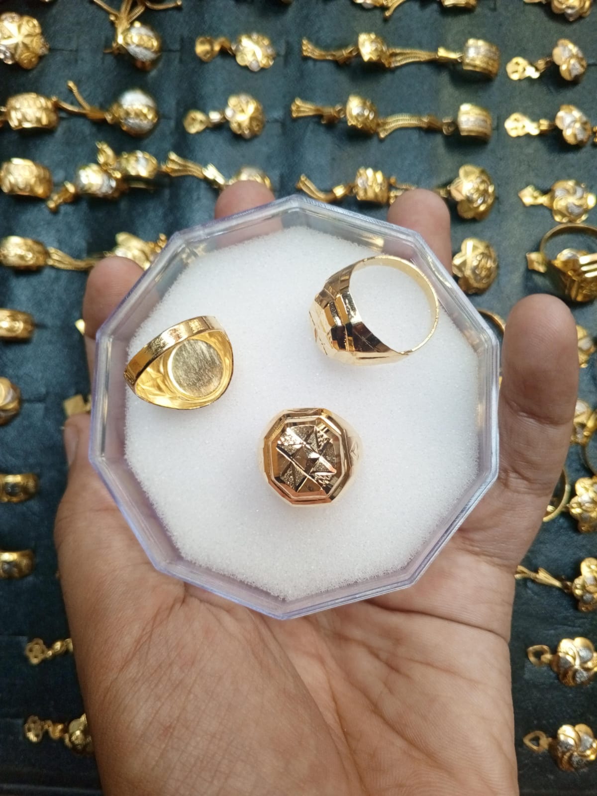 Men's Gold-Plated Rings from Beejays Jewellery