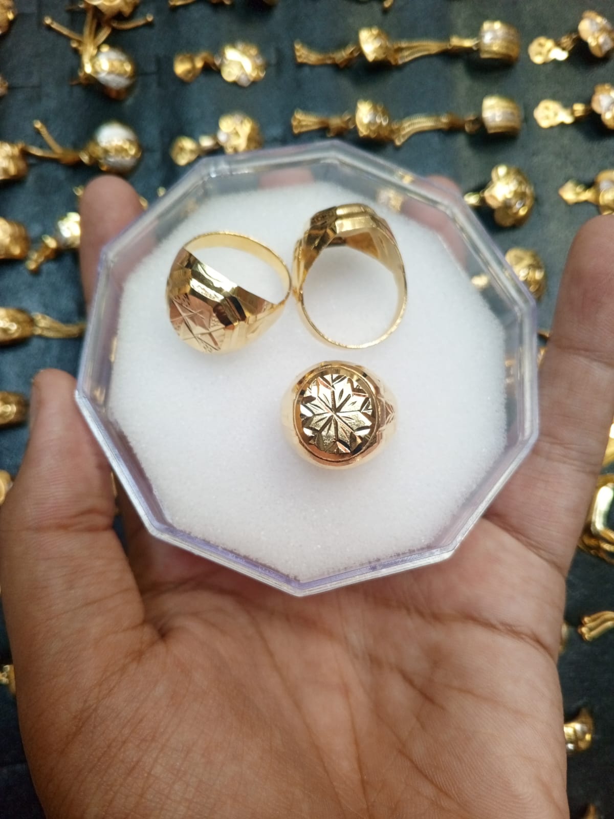 Men's Gold-Plated Rings from Beejays Jewellery