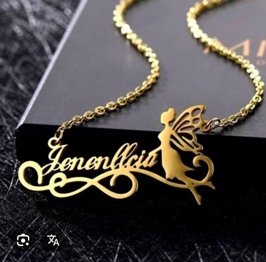 Gold plated Customize Name Locket