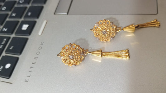 RP gold plated earrings