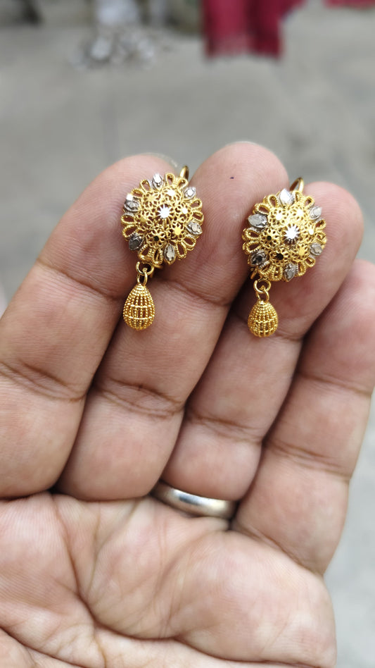 Rp gold plated earrings