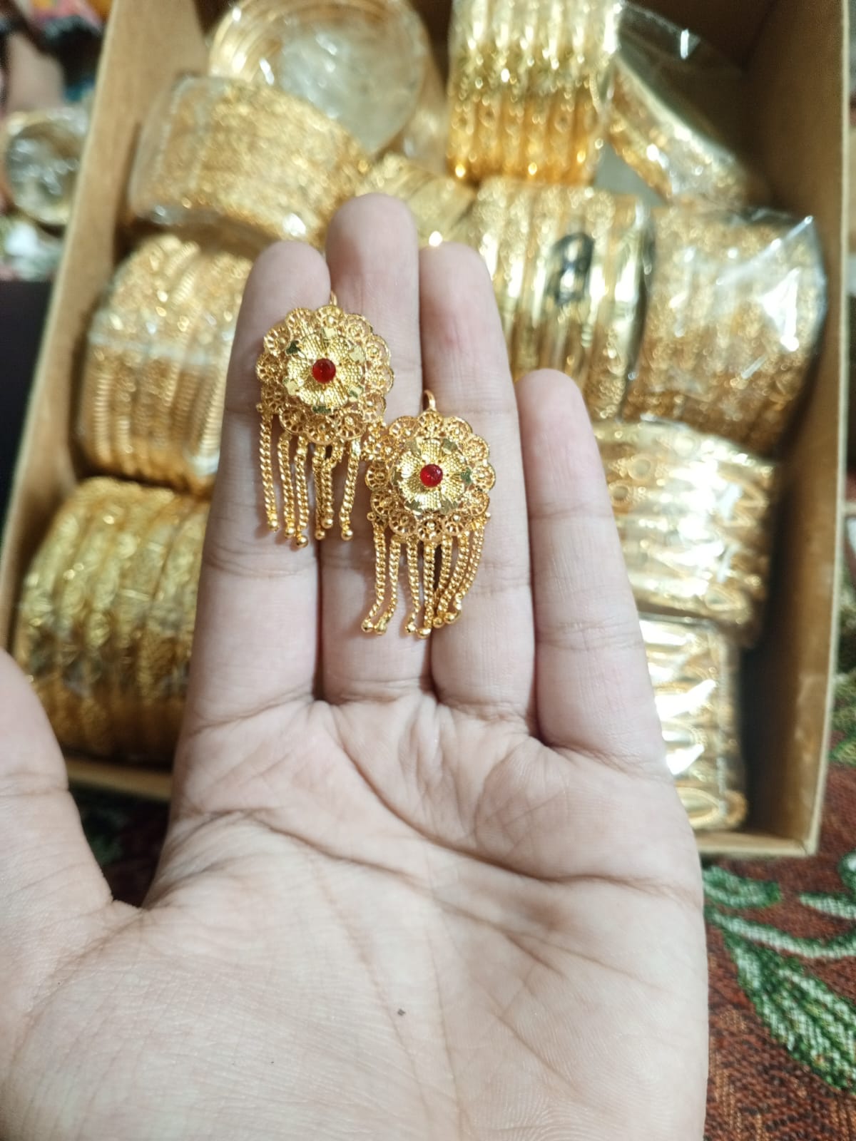 RP earrings