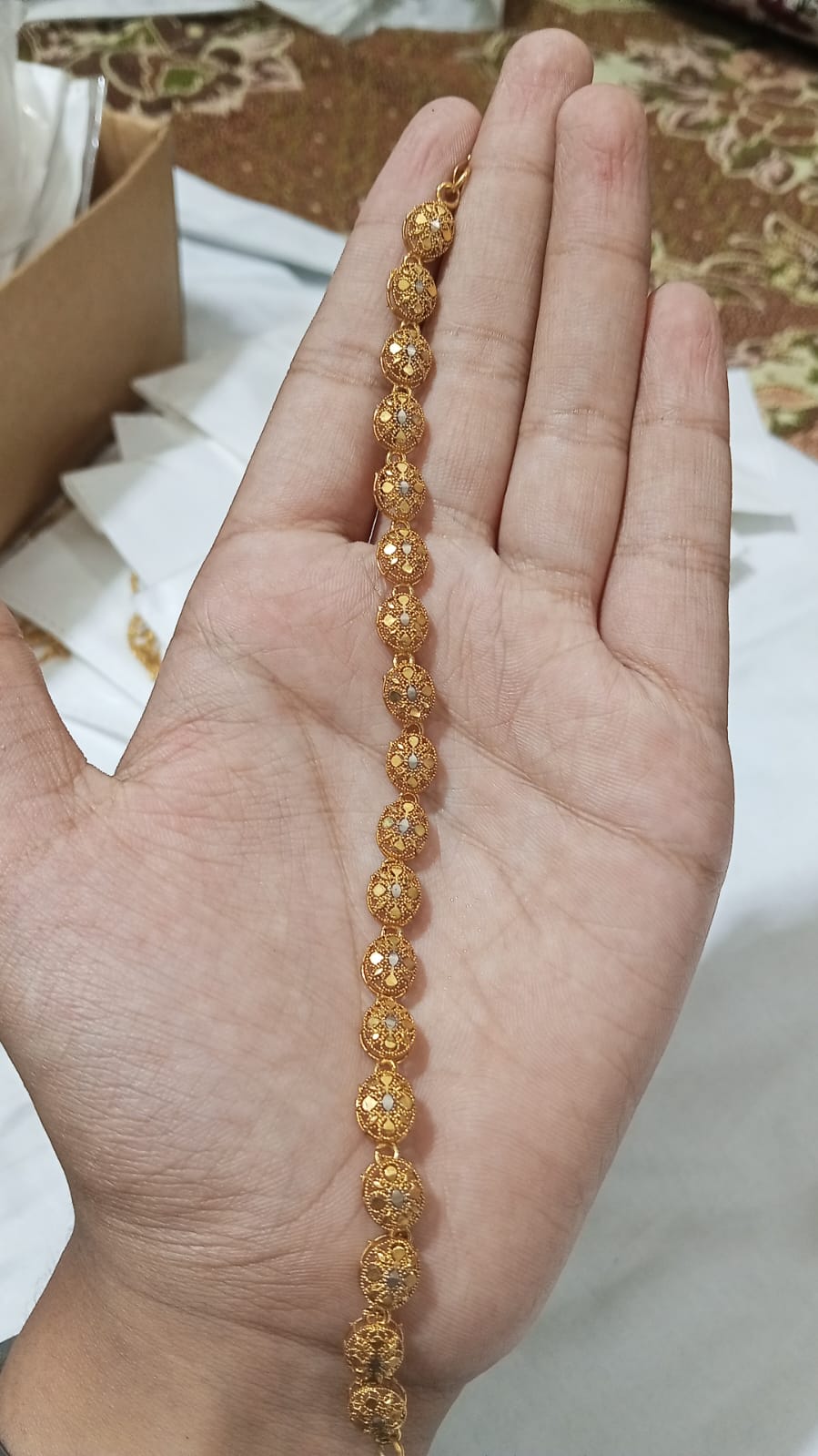 RP gold plated bracelet