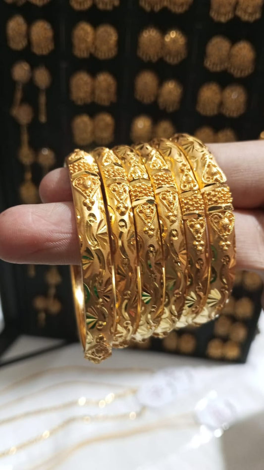 RP Gold plated Bangles size 2.4
