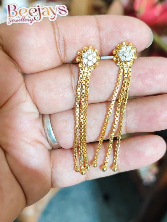 Tops with longs chain