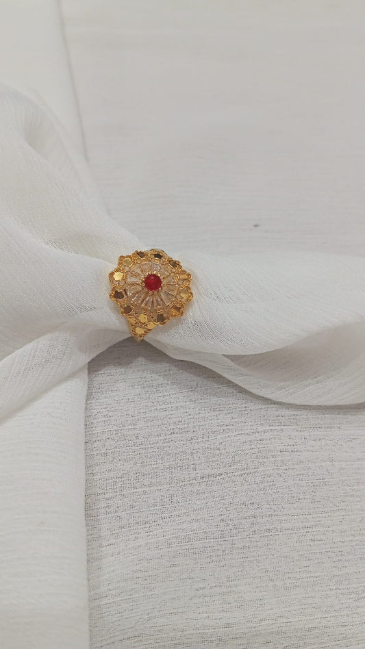 Red stone Ring – BJ-RG-019